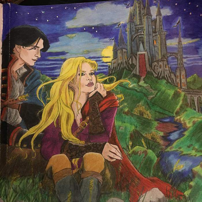 Throne of glass coloring book